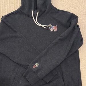 Youth Large Goat USA Dark blue Hoodie